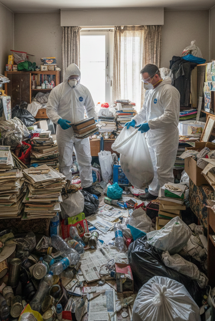 Syndrome diogène desemcombrement et desinfection Tours